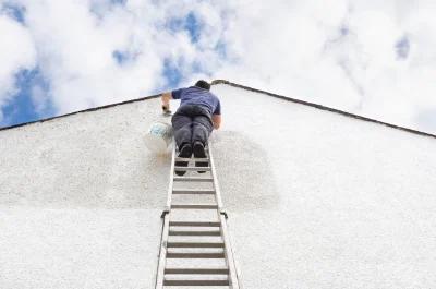 Peinture extérieure au Frasnois — façades et ravalement
